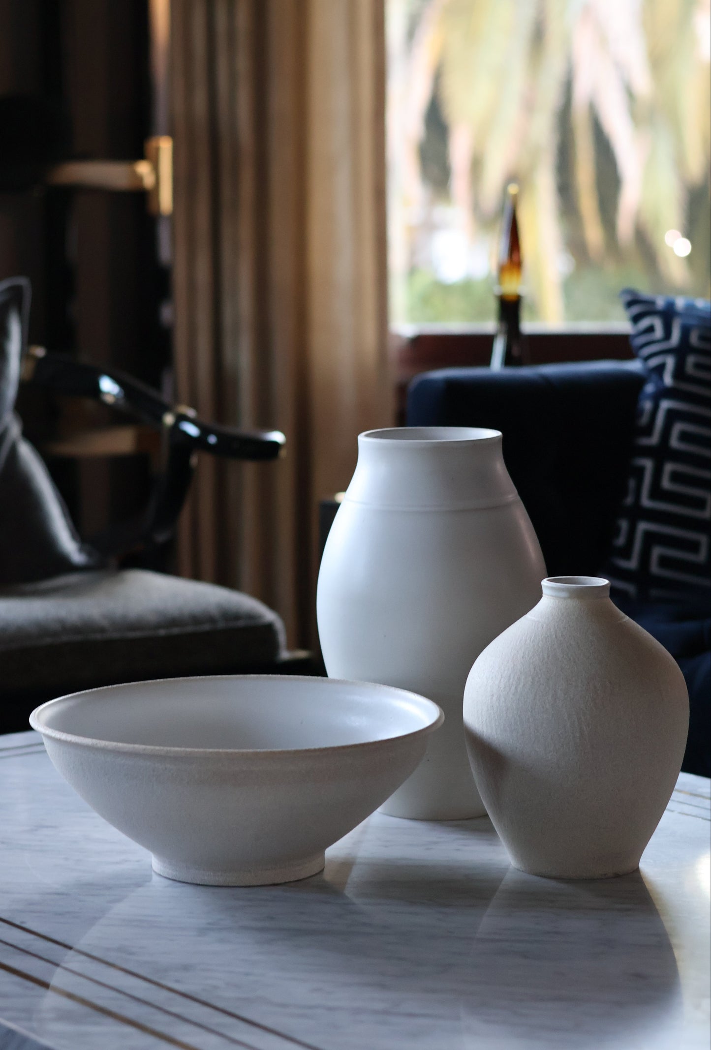 Eggshell White Vase 1