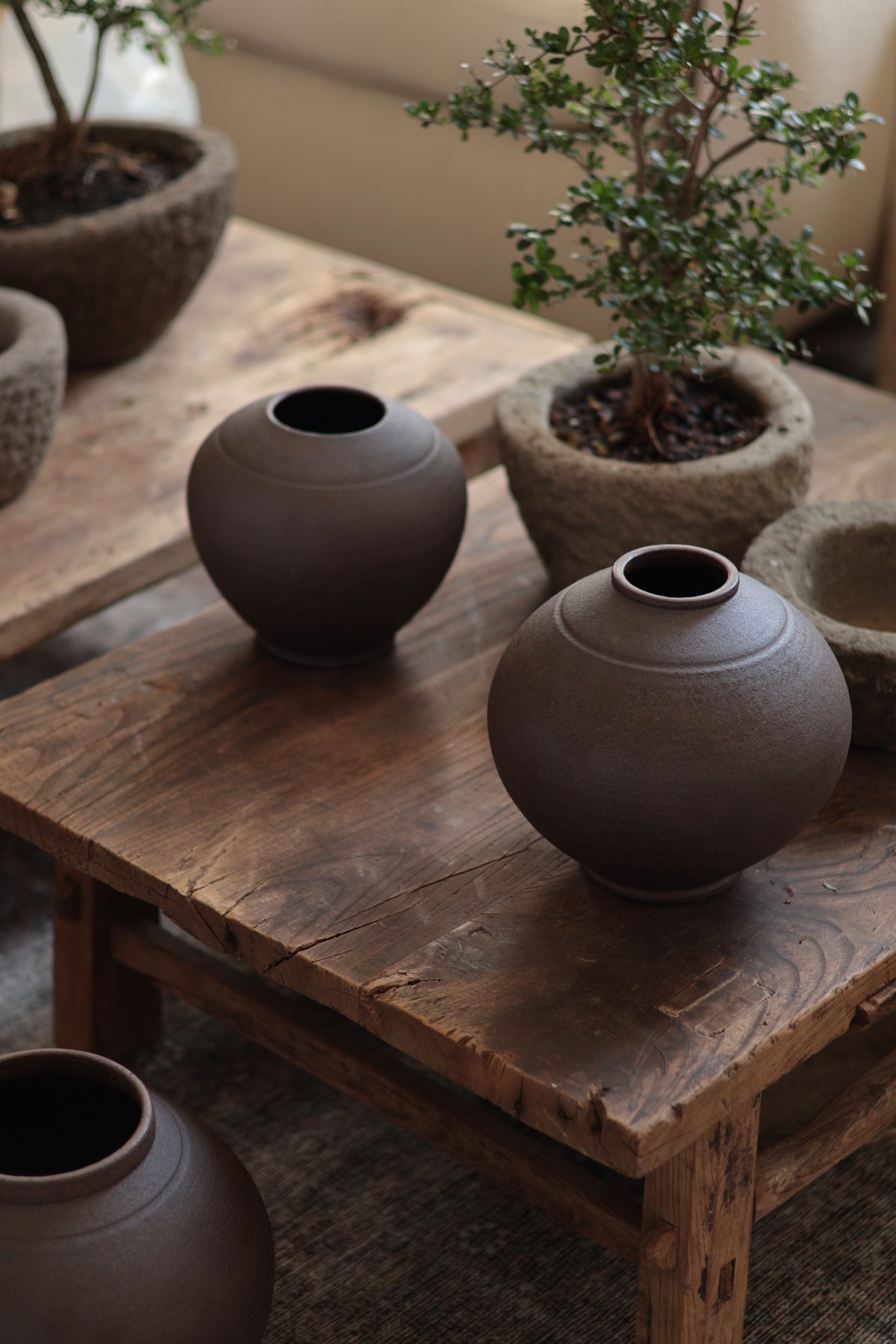 Dark Brown - Vase 4